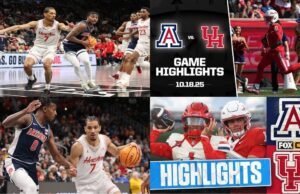 No. 4 Arizona vs. No. 2 Houston: Dell’Orso Leads Wildcats to Thrilling 73-66 Statement Win