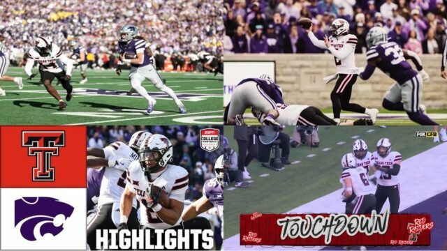 K-State Falls to 13/13 Texas Tech, 43-20