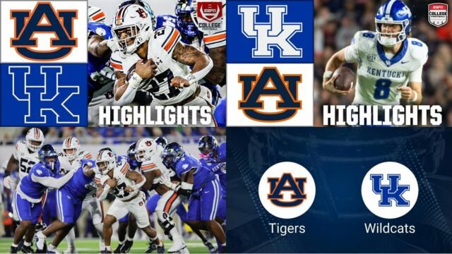 Auburn Tigers vs. Kentucky Wildcats | Fu