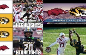 Missouri vs Arkansas Live: No. 20 Razorbacks Edge Tigers in High-Octane Battle Line Rivalry