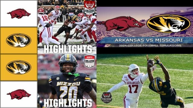 Arkansas Razorbacks vs. Missouri Tigers