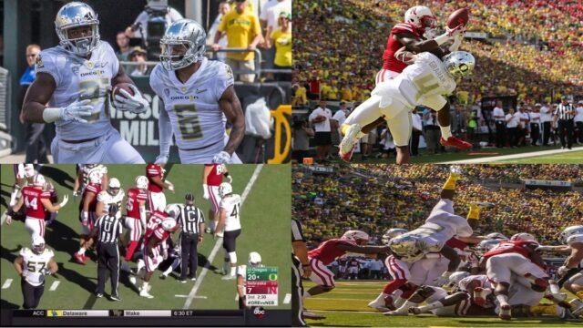 Oregon outlasts Nebraska in tale of two