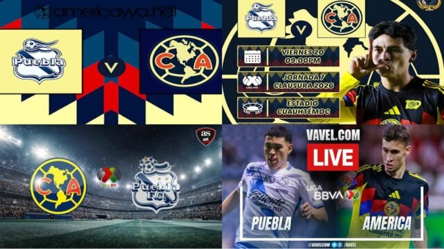 Puebla v Club América: When and where to