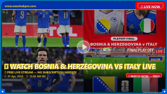 Italy vs Bosnia & Herzegovina Live Stream: How to Watch, Prediction & USA Start Time