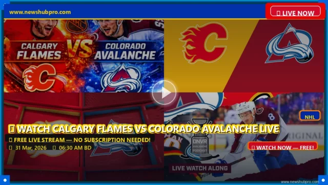 Calgary Flames vs Colorado Avalanche: How to Watch NHL Live, Odds, and Game Preview