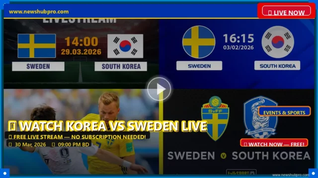 korea-vs-sweden Korea vs Sweden Live Stream: How to Watch World Women's Curling Championship 2026