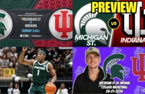Michigan State vs Indiana Prediction: Odds, Picks & How to Watch Big Ten Basketball Live