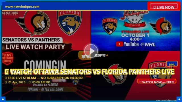 ottawa-senators-vs-florida-panthers Ottawa Senators vs Florida Panthers Live Stream: How to Watch NHL Match, Prediction & Start Time