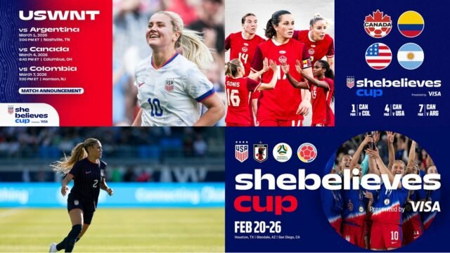 The 2026 SheBelieves Cup, Presented By V