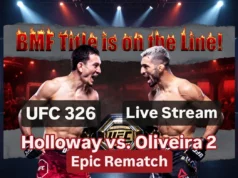 How to Watch UFC 326 Live Stream: Holloway vs. Oliveira 2 Online from Anywhere