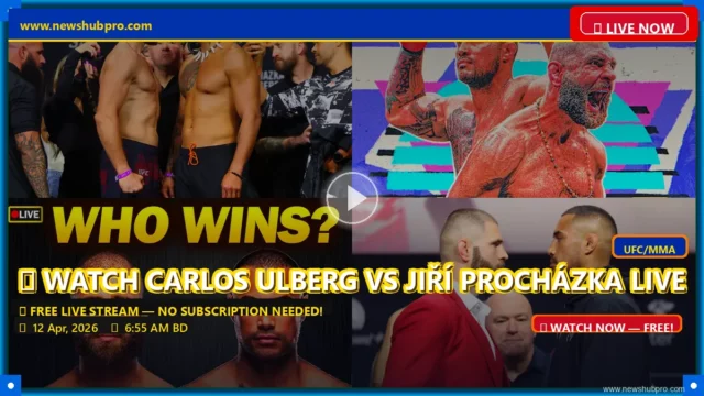 UFC 327: Jiří Procházka vs. Carlos Ulberg Live Stream, Start Time, and Fight Prediction
