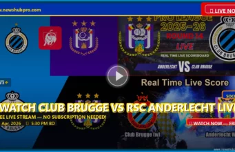 Club Brugge vs RSC Anderlecht Live Stream: How to Watch Pro League Soccer in the USA Club Brugge vs RSC Anderlecht Live Stream: How to Watch Pro League Soccer in the USA