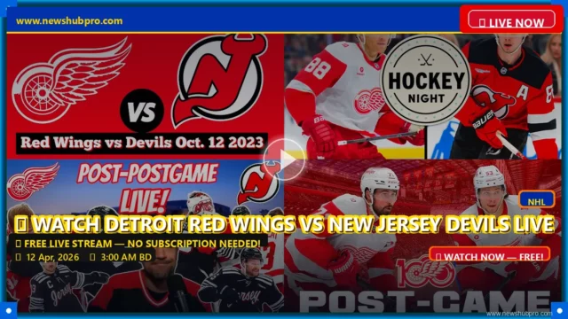 Red Wings vs Devils: How to Watch, NHL Scores, and Detroit Hockey Predictions