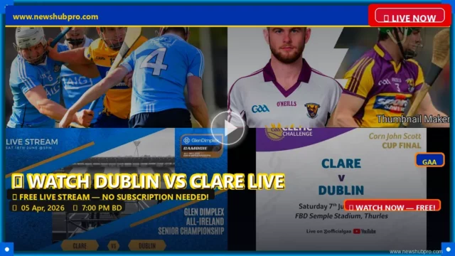 Dublin vs Clare Live Stream: How to Watch Allianz Hurling League Final in USA