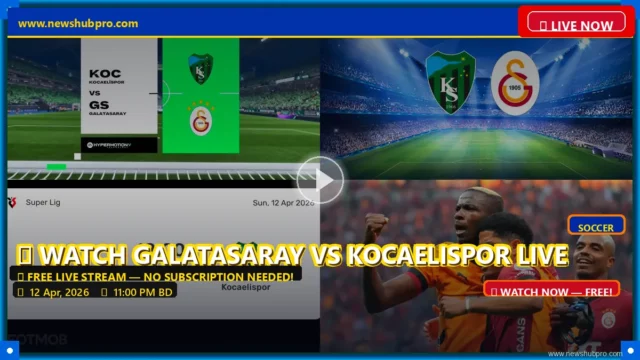 Galatasaray vs Kocaelispor Live Stream: How to Watch Süper Lig in the USA