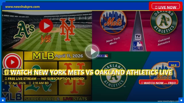 NY Mets vs Oakland Athletics Live: How to Watch, Prediction & MLB Results