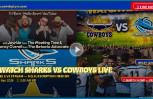 Sharks vs Cowboys Live Stream: How to Watch NRL 2026 in the USA Sharks vs Cowboys Live Stream: How to Watch NRL 2026 in the USA