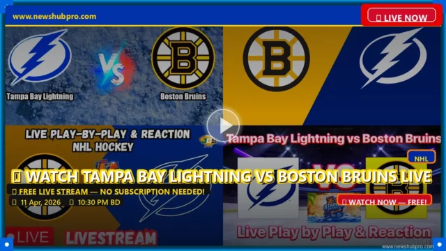 Lightning vs Bruins Live: How to Watch, Prediction & Start Time (April 11, 2026)